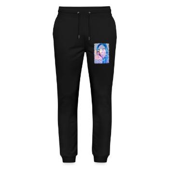 Soul Bird - Stanley/Stella Mover Unisex Organic Jogging Trousers - black - Front - Marisol (170cm) & Nik (191cm)