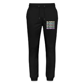Alpspitz as mountaineering - Stanley/Stella Mover Unisex Organic Jogging Trousers - black - Front - Marisol (170cm) & Nik (191cm)