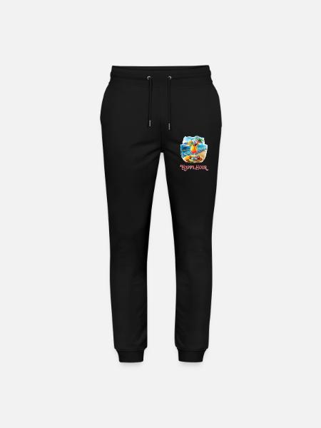 Cruising Into Happy Hour - Stanley/Stella Mover Unisex Organic Jogging Trousers - black