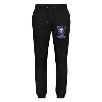 Pastel Goth Soft Goth Gaming Gamer - Stanley/Stella Unisex Bio Jogginghose Mover  - Schwarz - Vorne - Marisol (170cm) & Nik (191cm)