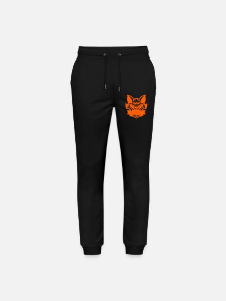 Fledermaus E-Sport Logo - Stanley/Stella Mover Unisex Organic Jogging Trousers - black