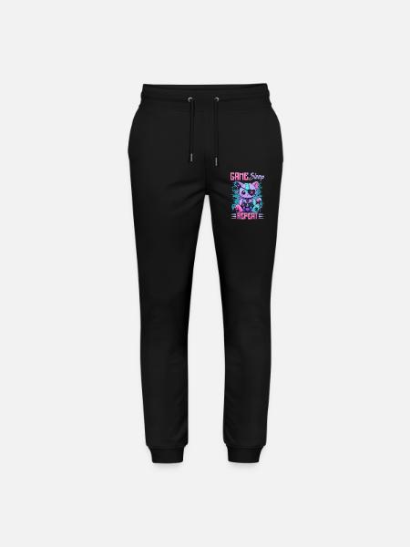Pastel Goth Soft Goth Gaming Gamer - Stanley/Stella Mover Unisex Organic Jogging Trousers - black