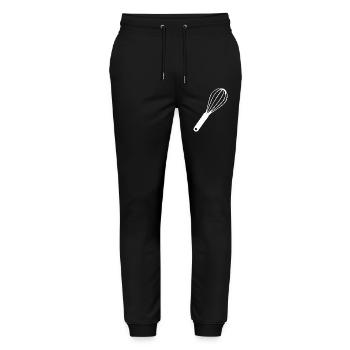 Whisk Cook Gift - Stanley/Stella Mover Unisex Organic Jogging Trousers - black - Front - Marisol (170cm) & Nik (191cm)