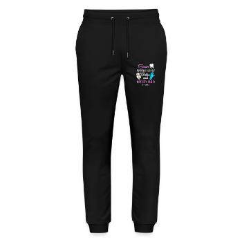 dentist - Stanley/Stella Mover Unisex Organic Jogging Trousers - black - Front - Marisol (170cm) & Nik (191cm)