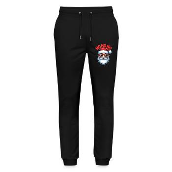 Ho Ho No Design - Pantalon de jogging bio MOVER Stanley/Stella unisexe - noir - Devant - Marisol (170cm) & Nik (191cm)
