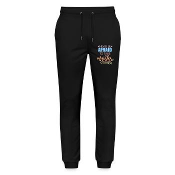 Pâtisserie Pâtissière Pât - Pantalon de jogging bio MOVER Stanley/Stella unisexe - noir - Devant - Marisol (170cm) & Nik (191cm)