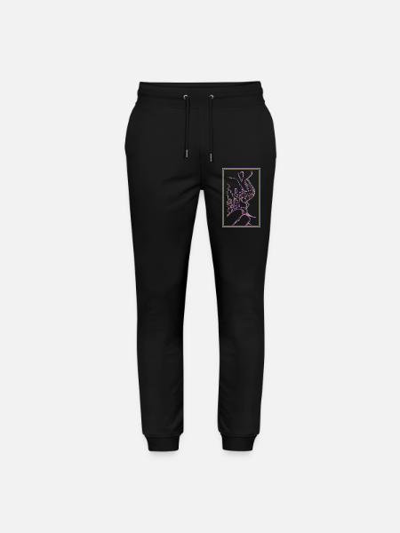 Genüsslich Eis essen - Stanley/Stella Unisex Bio Jogginghose Mover - Schwarz