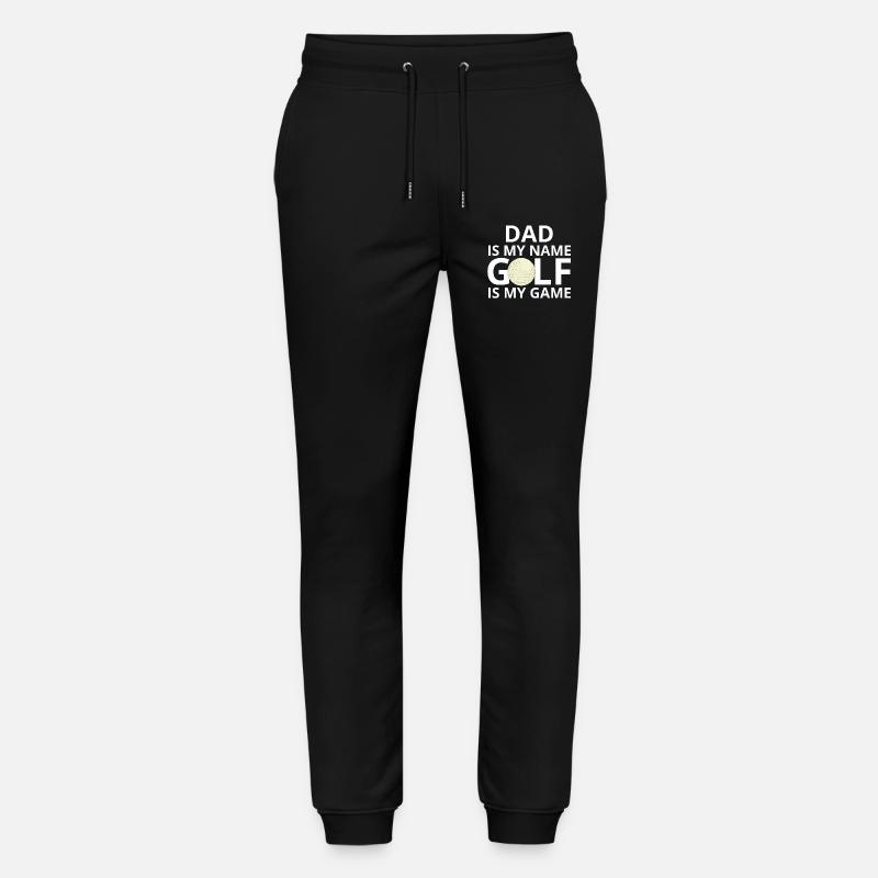 Golf, Golfer, Golffan - Stanley/Stella Unisex Bio Jogginghose Mover  - Schwarz