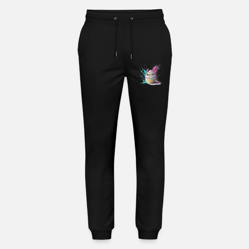 Sweet Cupcake - Stanley/Stella Unisex Bio Jogginghose Mover  - Schwarz