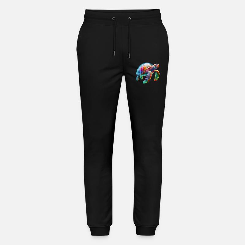 Tortue - Pantalon de jogging bio MOVER Stanley/Stella unisexe - noir