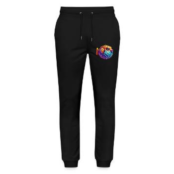 Blowfish - Stanley/Stella Mover Unisex Organic Jogging Trousers - black - Front - Marisol (170cm) & Nik (191cm)