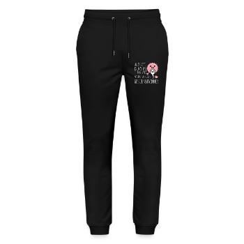 All the best dad wishes you your best swimmer - Stanley/Stella Mover Unisex Organic Jogging Trousers - black - Front - Marisol (170cm) & Nik (191cm)