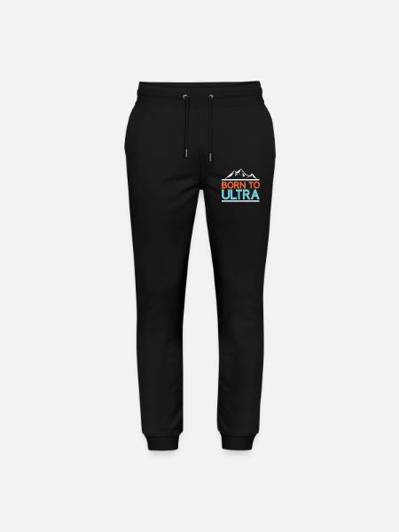 Born to Ultra Running - Stanley/Stella Mover Unisex Organic Jogging Trousers - black