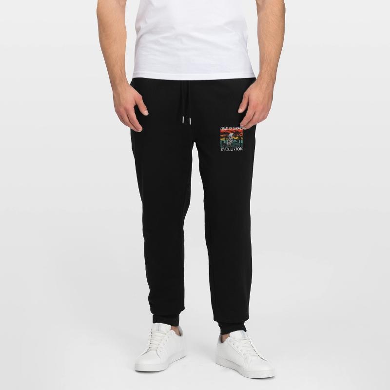 Charles Darwin Evolution textile Geschenkidee Stanley/Stella Unisex Bio Jogginghose Mover 