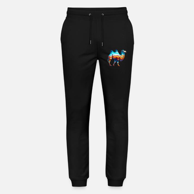 Kamel - Stanley/Stella Unisex Bio Jogginghose Mover  - Schwarz