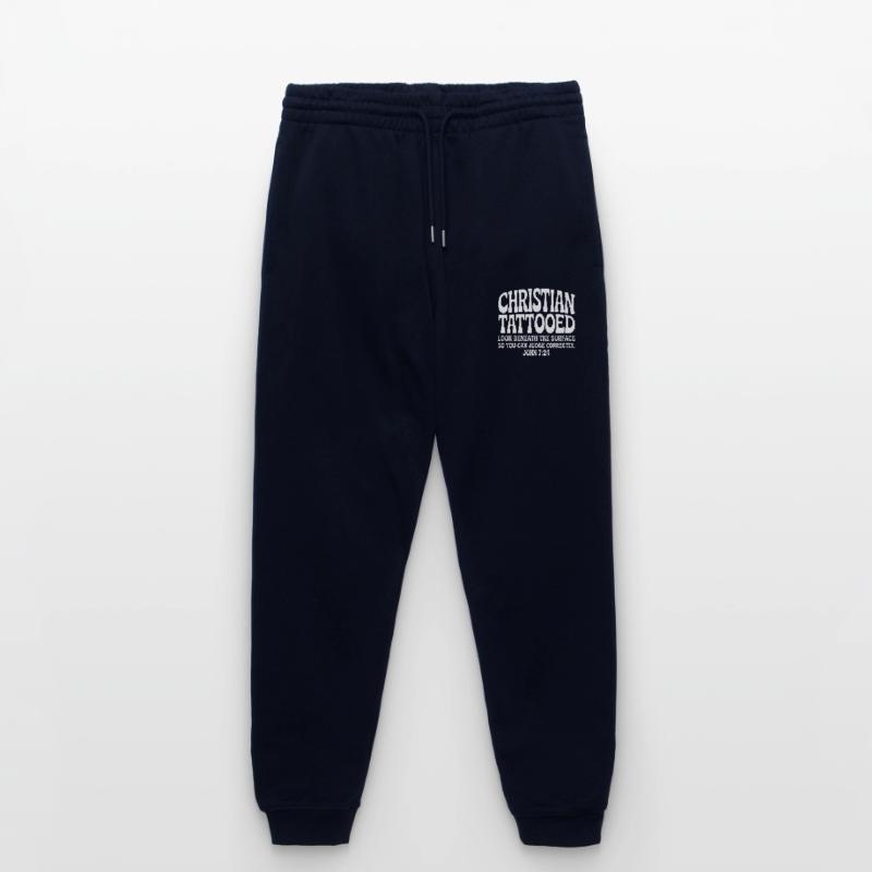 Christlich tätowierter Blick unter die Oberfläche Stanley/Stella Unisex Bio Jogginghose Mover 