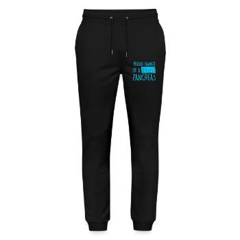 Diabetes T shirts - Stanley/Stella Mover Unisex Organic Jogging Trousers - black - Front - Marisol (170cm) & Nik (191cm)
