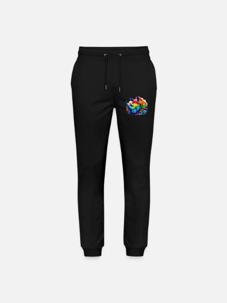 Rhinoceros - Stanley/Stella Mover Unisex Organic Jogging Trousers - black