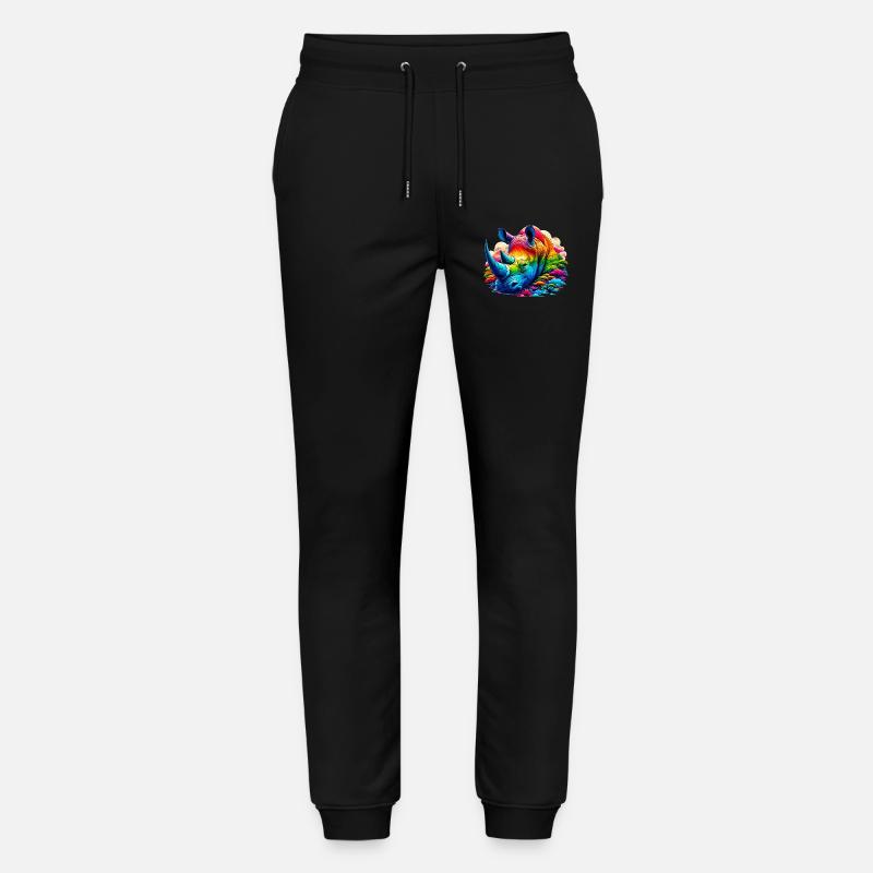 Nashorn - Stanley/Stella Unisex Bio Jogginghose Mover  - Schwarz