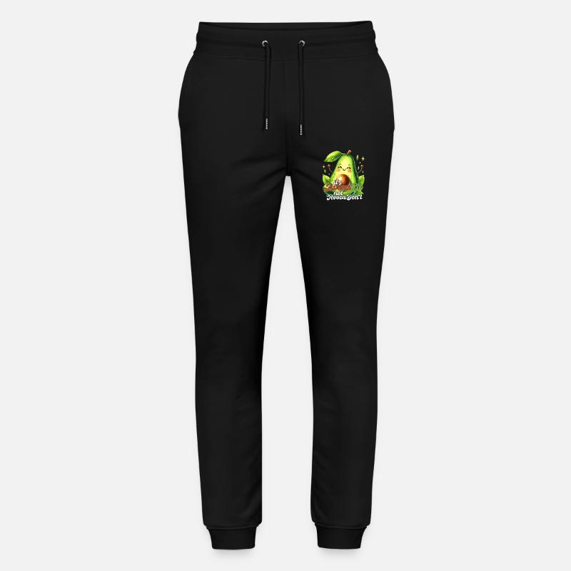Happy Avocado its AvocaDo Design - Stanley/Stella Unisex Bio Jogginghose Mover  - Schwarz