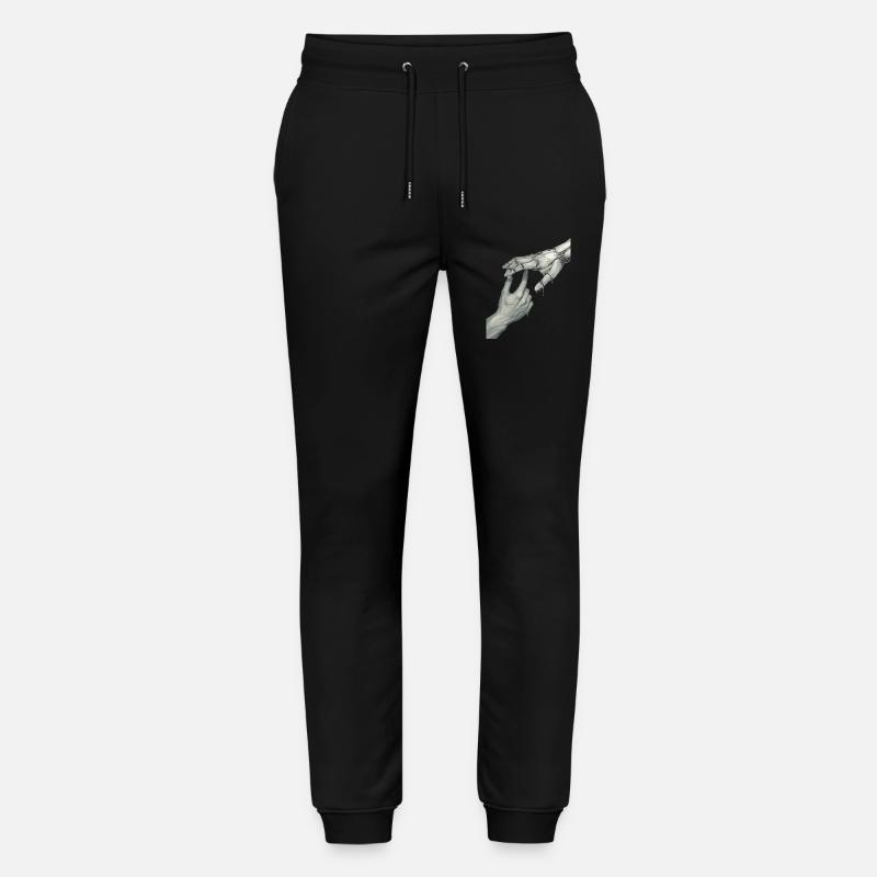 Hände - Stanley/Stella Unisex Bio Jogginghose Mover  - Schwarz
