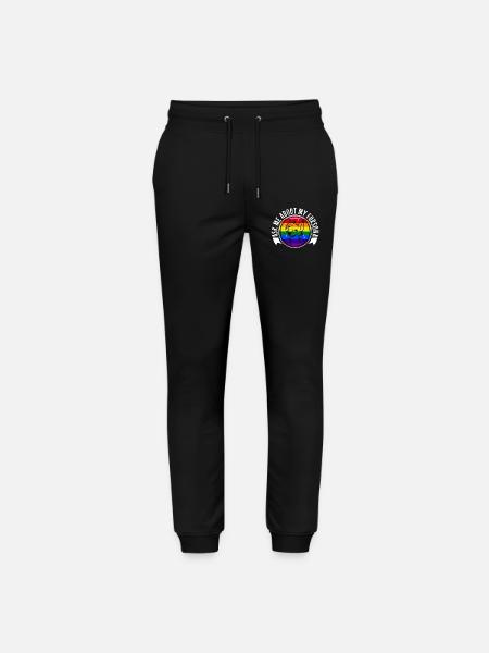 Ask me about my Fursona - Stanley/Stella Mover Unisex Organic Jogging Trousers - black