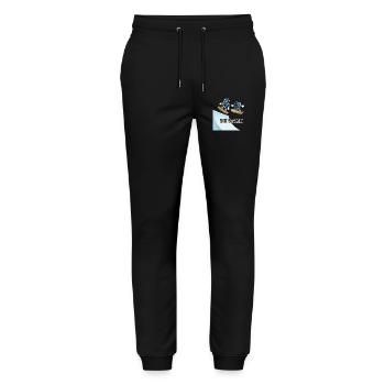 67 Six Seven Meme Snowboarding Funny - Stanley/Stella Mover Unisex Organic Jogging Trousers - black - Front - Marisol (170cm) & Nik (191cm)