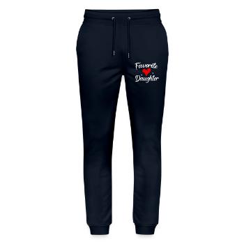 Favorite Daughter - Stanley/Stella Mover Unisex Organic Jogging Trousers - navy - Front - Marisol (170cm) & Nik (191cm)