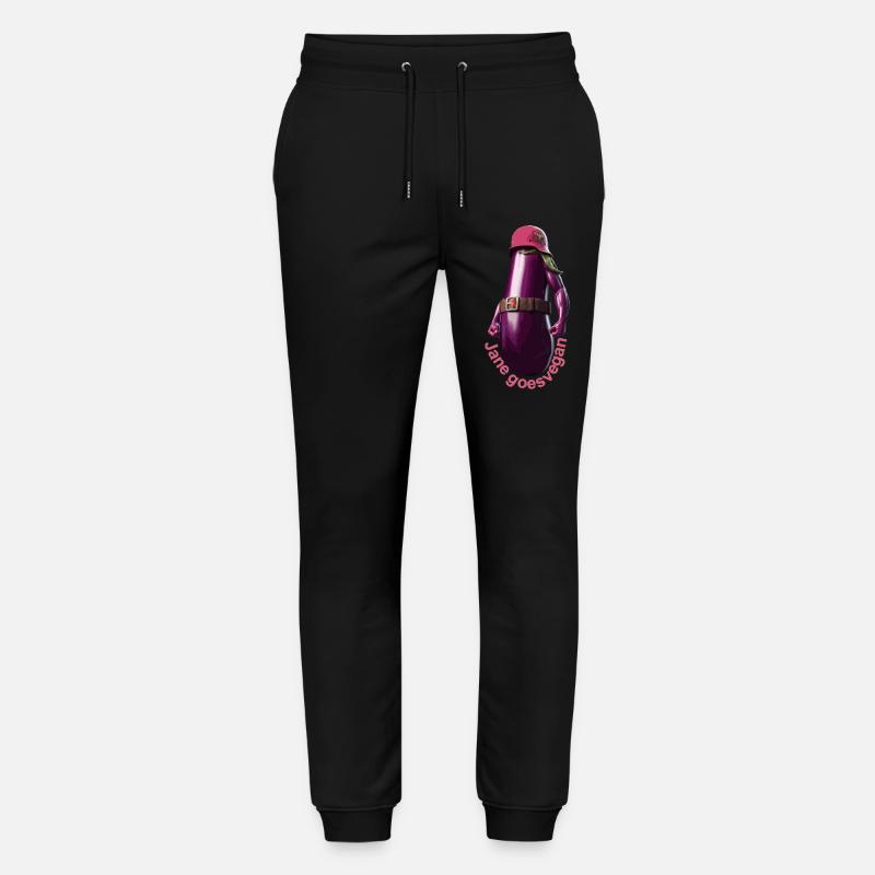 Jane devient végétalienne - Pantalon de jogging bio MOVER Stanley/Stella unisexe - noir