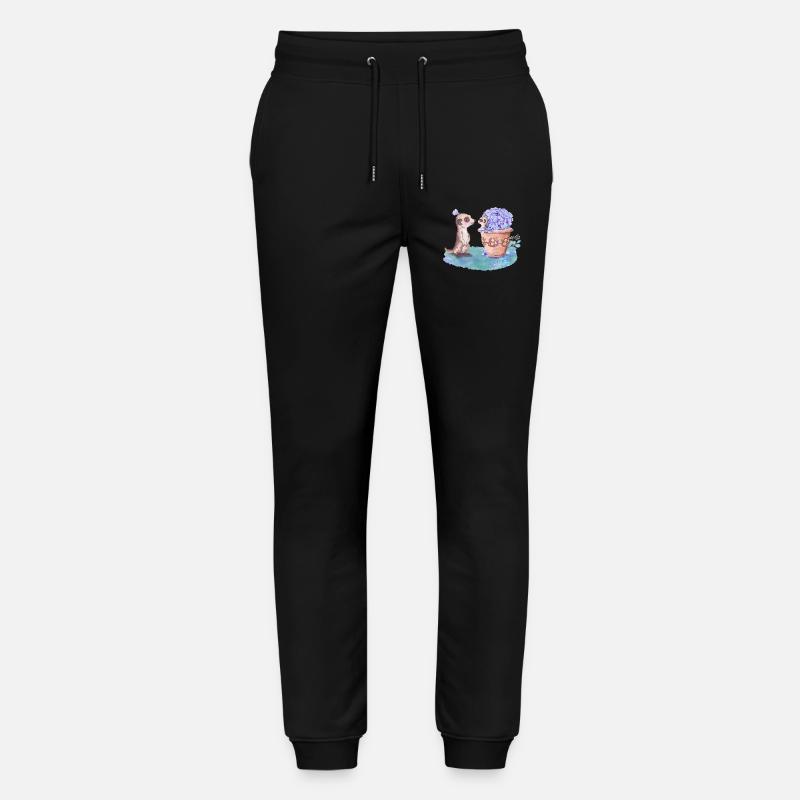 Suricate - Pantalon de jogging bio MOVER Stanley/Stella unisexe - noir