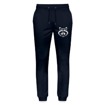 Raton laveur - Pantalon de jogging bio MOVER Stanley/Stella unisexe - marine - Devant - Marisol (170cm) & Nik (191cm)