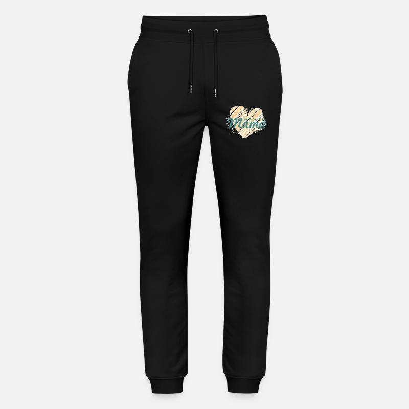 BesteMama - Stanley/Stella Unisex Bio Jogginghose Mover - Schwarz
