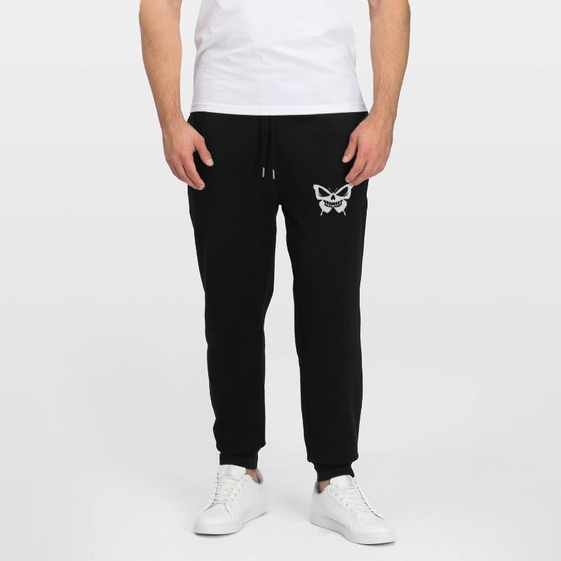 Conception complexe de crâne de papillon Pantalon de jogging bio MOVER Stanley/Stella unisexe
