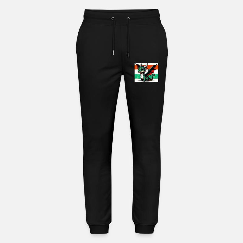 Drache - Stanley/Stella Unisex Bio Jogginghose Mover  - Schwarz