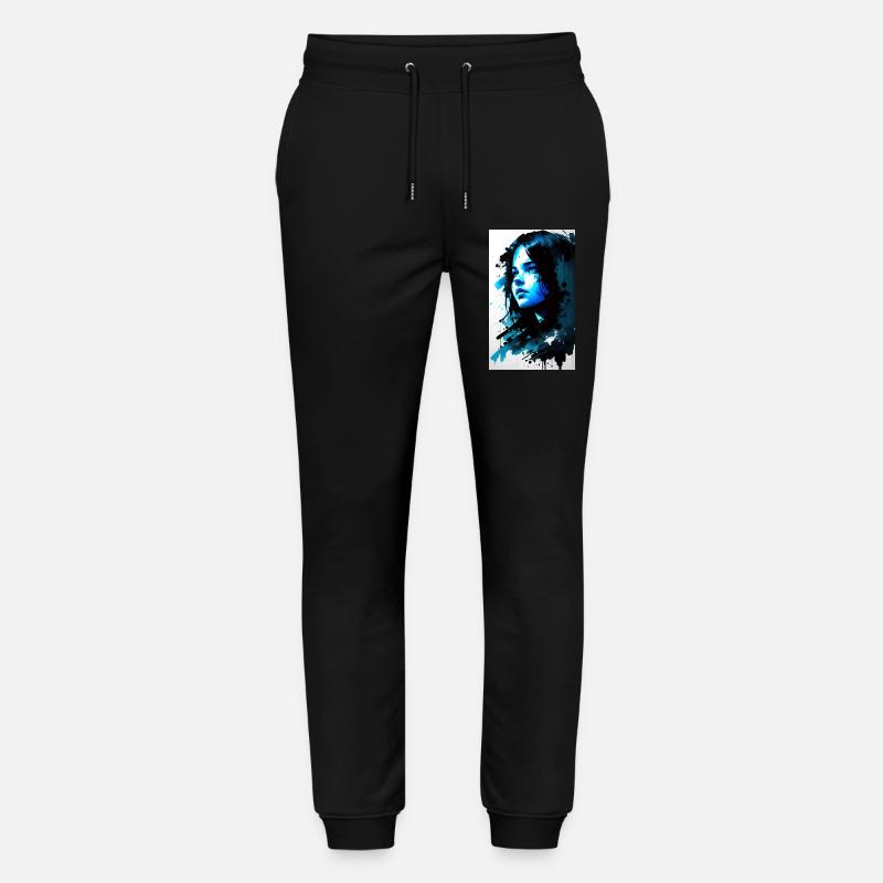 Femme | Visage | Filles | Anime - Pantalon de jogging bio MOVER Stanley/Stella unisexe - noir