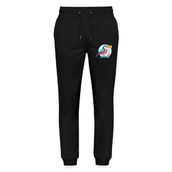 Brief für Sie - Stanley/Stella Unisex Bio Jogginghose Mover  - Schwarz - Vorne - Marisol (170cm) & Nik (191cm)