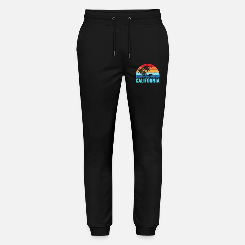 California - Stanley/Stella Unisex Bio Jogginghose Mover  - Schwarz