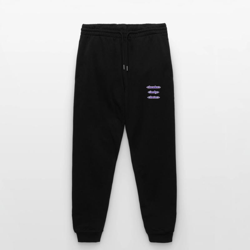 Code Style: Header, Body, Footer - For Everyone Stanley/Stella Mover Unisex Organic Jogging Trousers
