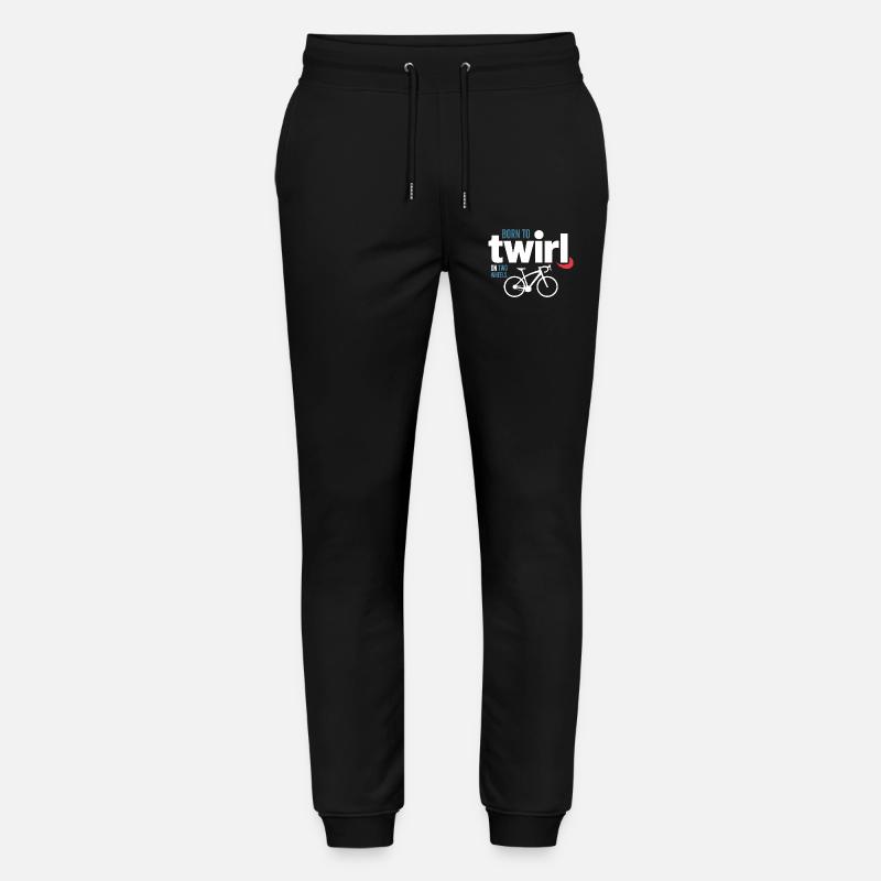 Professional Bicycle Acrobatics Elite Twirl  - Stanley/Stella Mover Unisex Organic Jogging Trousers - black