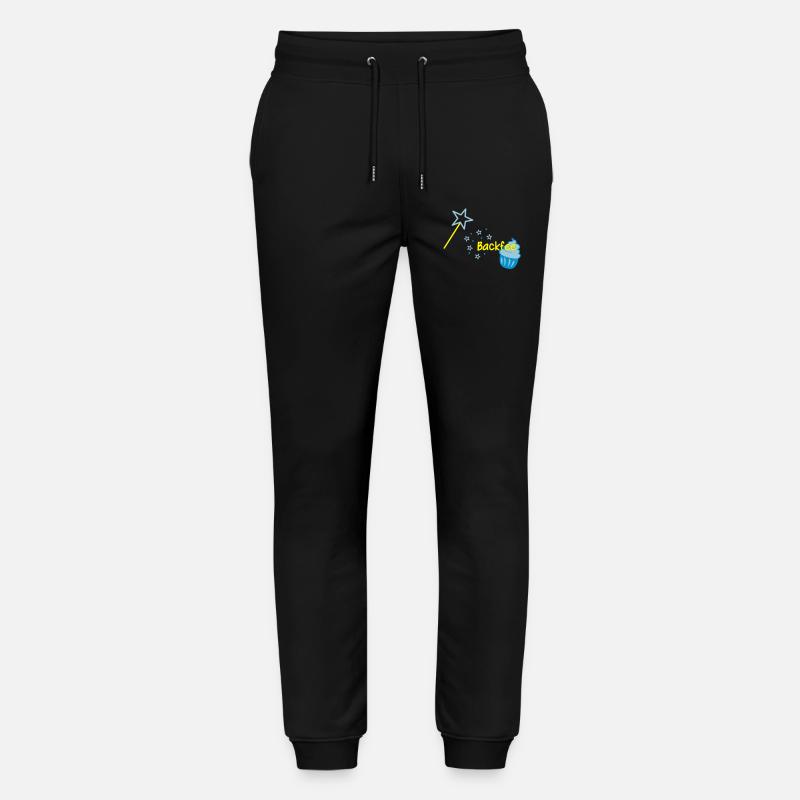 Cupcaki Backfee - Stanley/Stella Unisex Bio Jogginghose Mover  - Schwarz