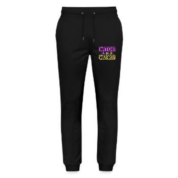 Halloween Gender Reveal - Stanley/Stella Mover Unisex Organic Jogging Trousers - black - Front - Marisol (170cm) & Nik (191cm)
