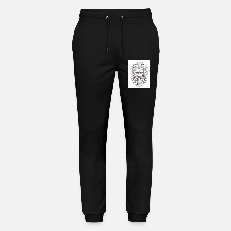 Griechischer Gott - Stanley/Stella Unisex Bio Jogginghose Mover  - Schwarz