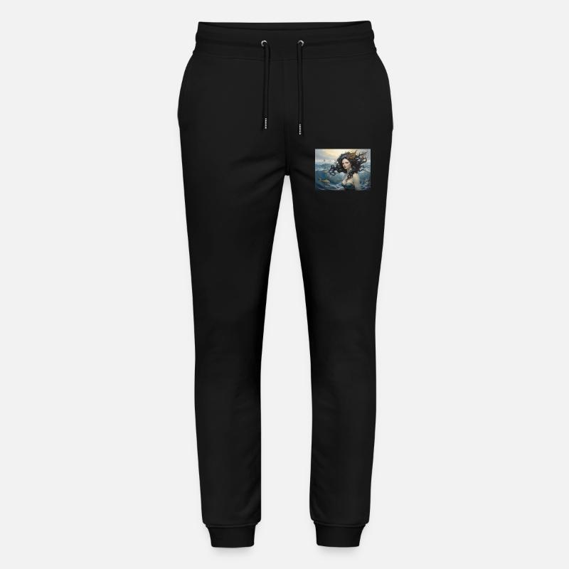 Meerjungfrau - Stanley/Stella Unisex Bio Jogginghose Mover  - Schwarz