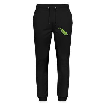 Pea skulls - Stanley/Stella Mover Unisex Organic Jogging Trousers - black - Front - Marisol (170cm) & Nik (191cm)