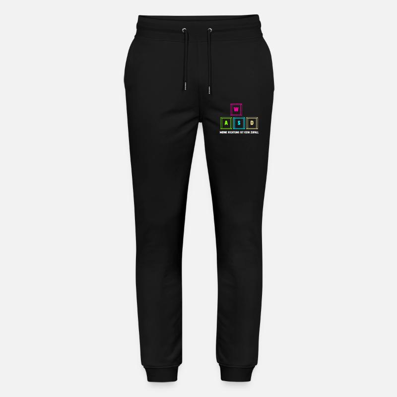 Zocken Computerspieler Zocker Gaming Gamer - Stanley/Stella Unisex Bio Jogginghose Mover  - Schwarz