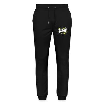 Blegh Graffiti Style - Stanley/Stella Mover Unisex Organic Jogging Trousers - black - Front - Marisol (170cm) & Nik (191cm)