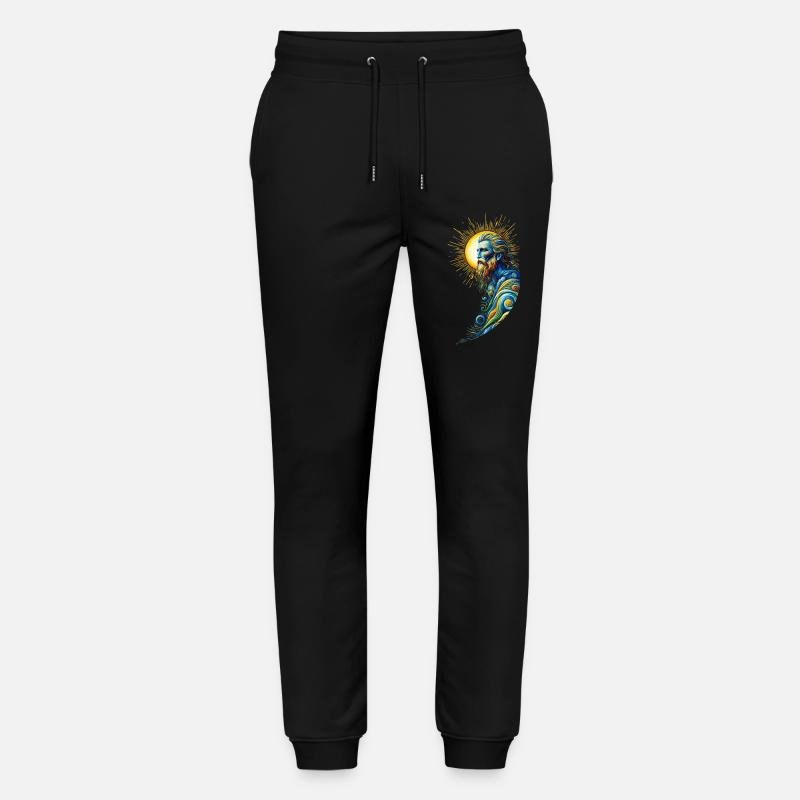 Gott von Vincent van Gogh - Stanley/Stella Unisex Bio Jogginghose Mover  - Schwarz