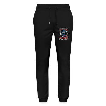 Leben nach dem Tod? Stör mich bei meinem Anime - Stanley/Stella Unisex Bio Jogginghose Mover  - Schwarz - Vorne - Marisol (170cm) & Nik (191cm)