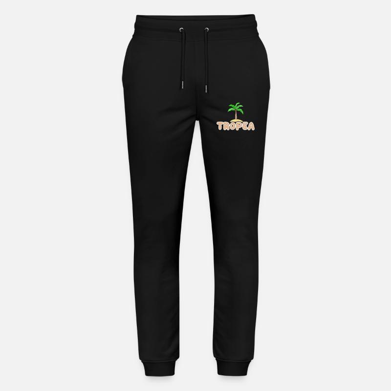 Tropea als Urlaub - Stanley/Stella Unisex Bio Jogginghose Mover - Schwarz
