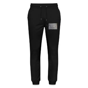 20260307_133519 - Stanley/Stella Unisex Bio Jogginghose Mover  - Schwarz - Vorne - Marisol (170cm) & Nik (191cm)